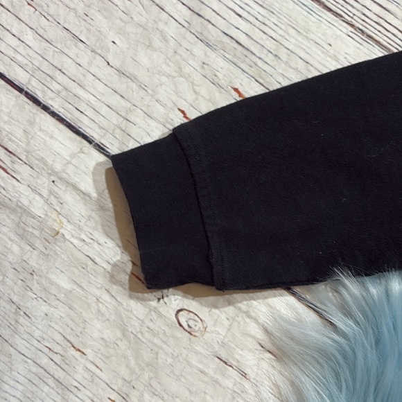 ATM Anthony Thomas Melillo Black Quarter Sleeve Mini Sweater Dress sz M - Picture 5 of 11